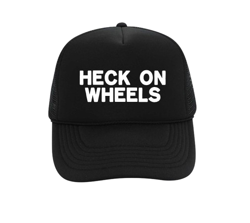 Heck On Wheels Kids Trucker Hat