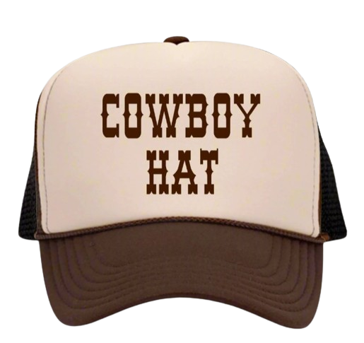 Cowboy Trucker Hat