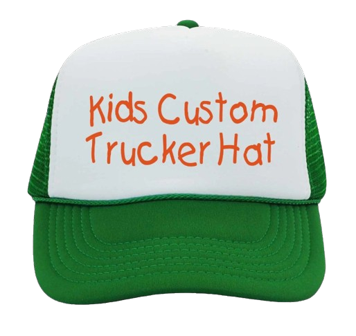 Custom Two Tone Kids Trucker Hats