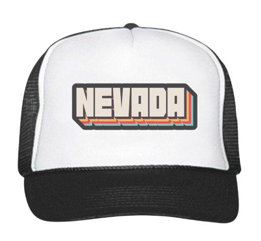 Nevada Retro Style Trucker Hat